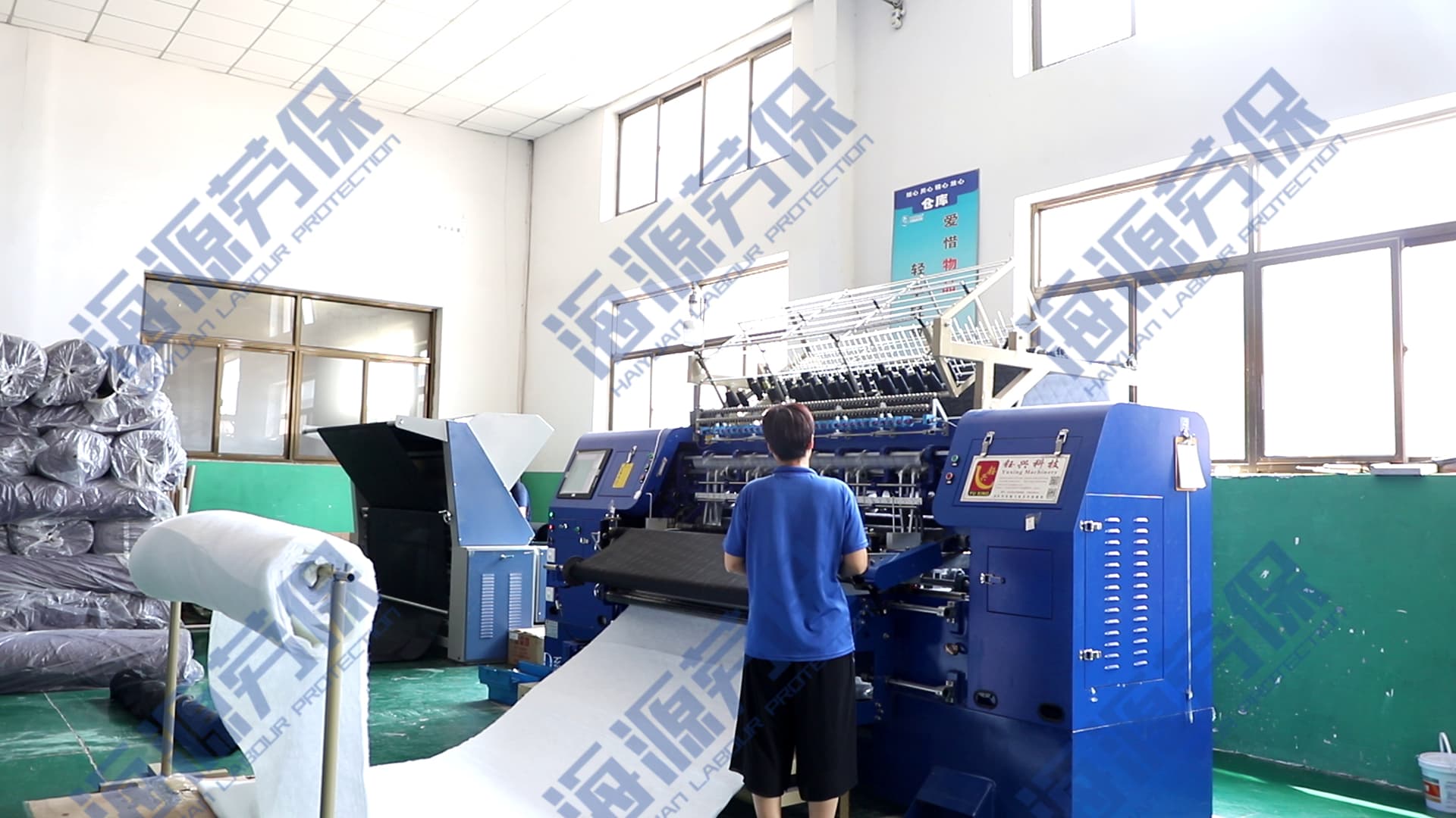 十大外围足球服绗棉机器