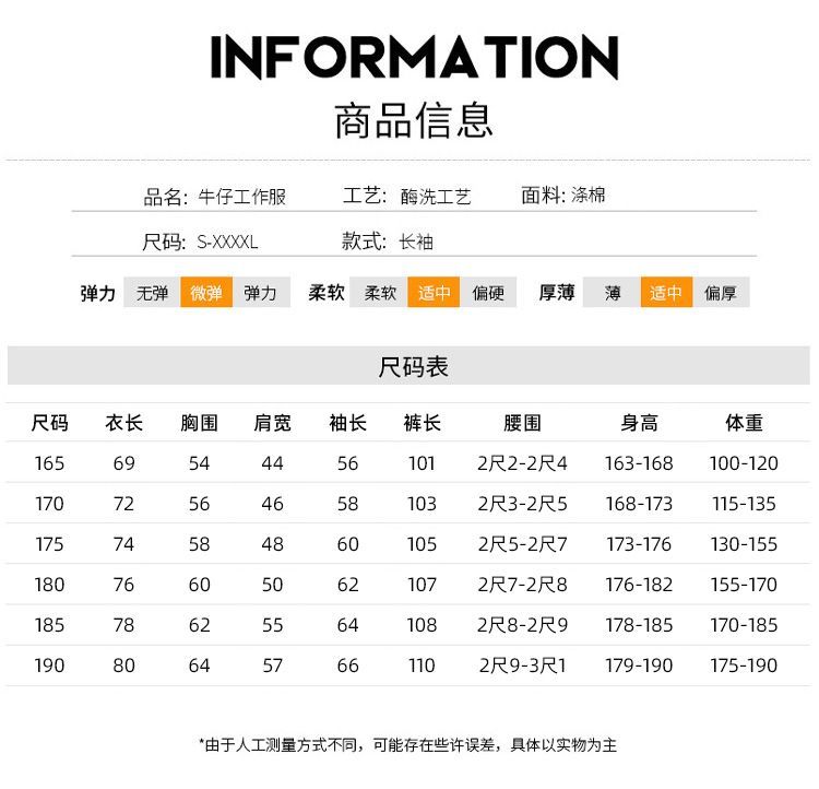 NZ023C 电焊牛仔工作服套装男焊工加厚防烫耐磨建筑工汽修劳保工作服裤子(图9)