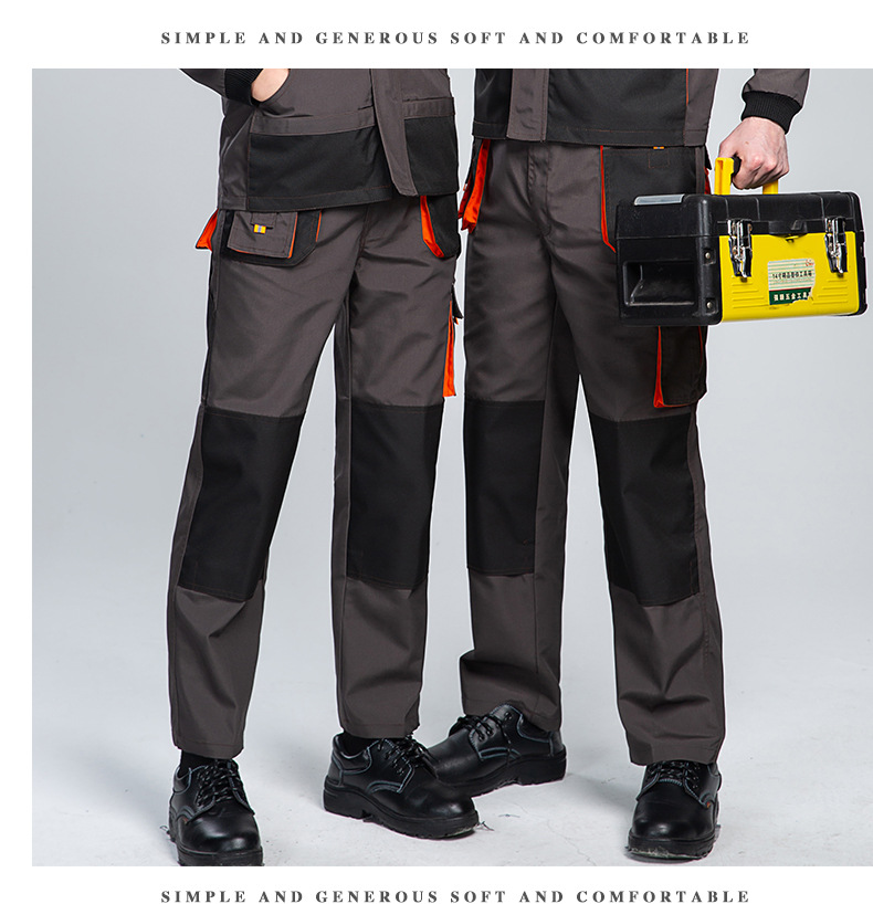 WD2118 跨境劳保工装裤男耐磨多口袋大兜多兜工作裤汽修电工外贸出 口裤子(图7)