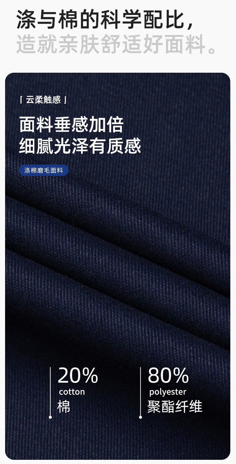 JC-160 春秋工作服劳保服套装男反光条电子化工厂服车间电工服工作服定制(图3)