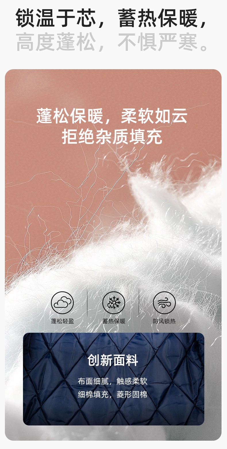 JC-160M 冬季可拆卸棉服工作服男反光条加厚保暖工装电子化工车间厂服定制(图4)