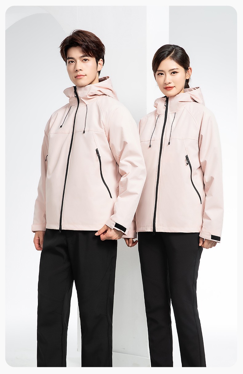 SL-9077 冬季可拆卸冲锋衣工作服防风防水保暖工装企业学校工厂团体服定制(图13)
