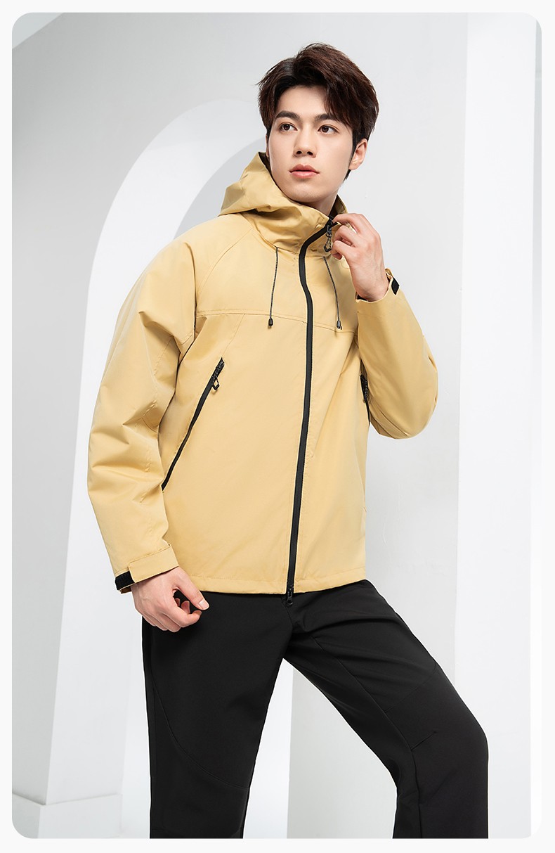 SL-9077 冬季可拆卸冲锋衣工作服防风防水保暖工装企业学校工厂团体服定制(图20)