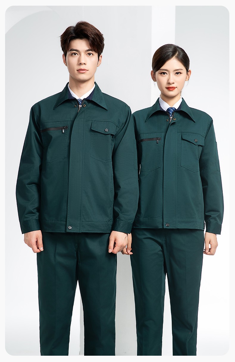 DM8051 长袖秋冬加厚工作服定制印字男耐磨外套加厚冬季带里衬劳保服上衣(图15)