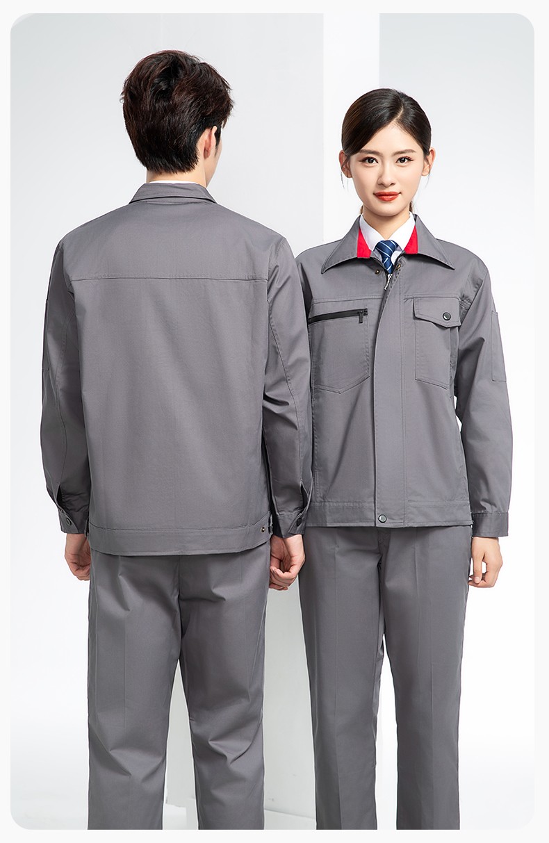 DM8051 长袖秋冬加厚工作服定制印字男耐磨外套加厚冬季带里衬劳保服上衣(图21)