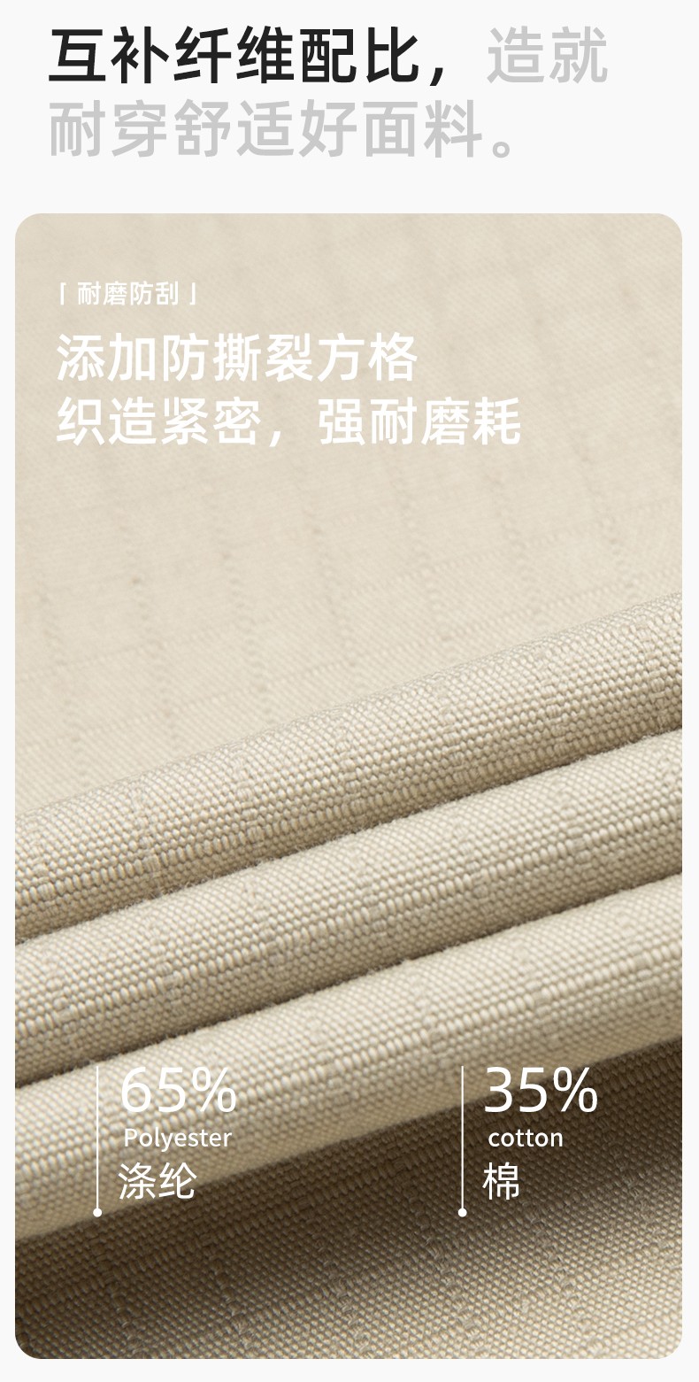 JC-3D03 春秋劳保工作服套装防撕裂耐磨建筑工地干活工装定制(图3)