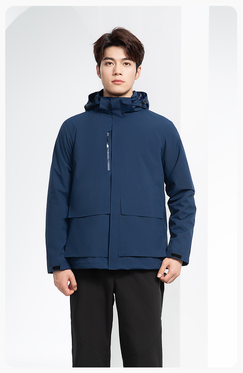 SW-9996 户外三合一冲锋衣秋冬加绒加厚男女同款摇粒绒冲锋衣工作服定制(图14)