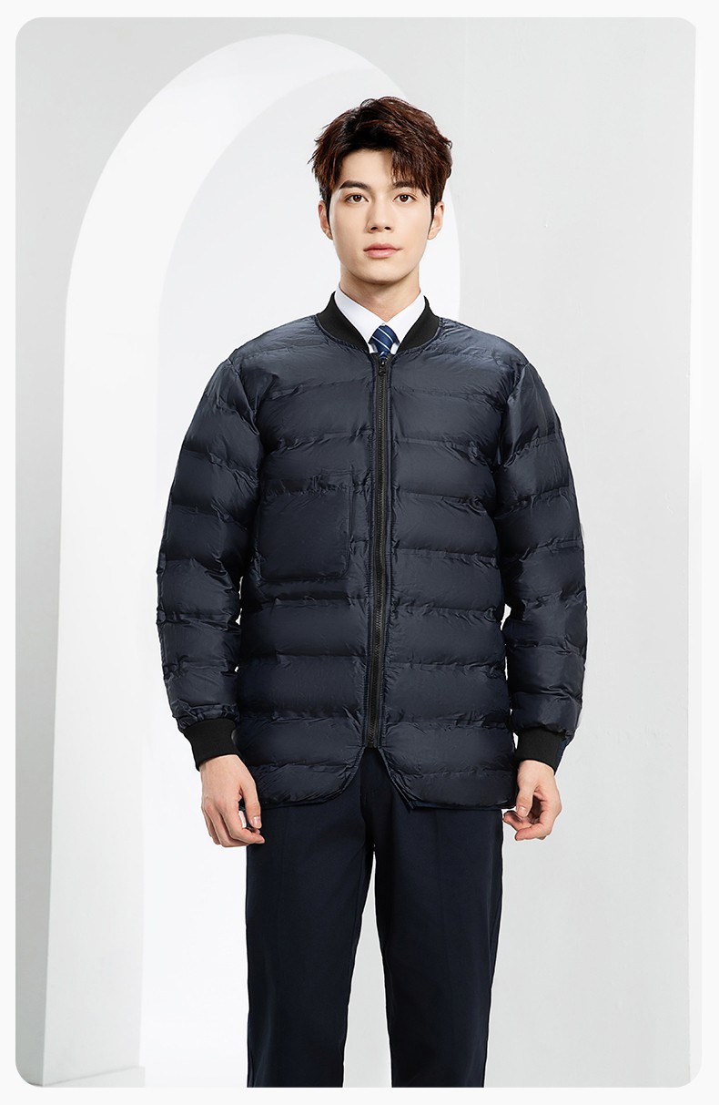 YJ-8902 冬季工作服男女印logo加厚保暖纯棉劳保服棉袄车间工厂服定制棉衣(图17)