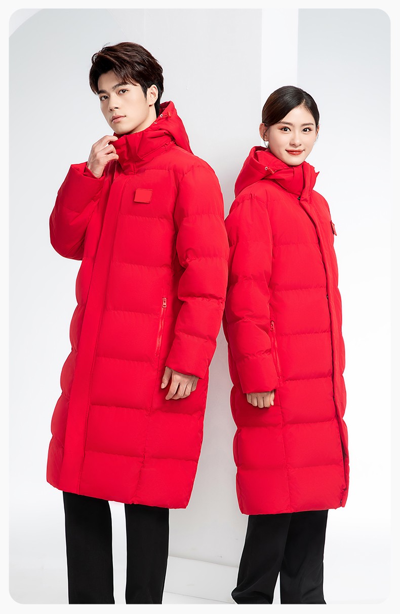 YJ-8903 冬季一体长款棉服加厚保暖学生防寒服定制(图12)