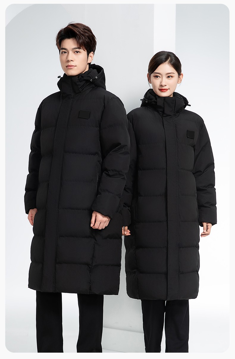 YJ-8903 冬季一体长款棉服加厚保暖学生防寒服定制(图15)