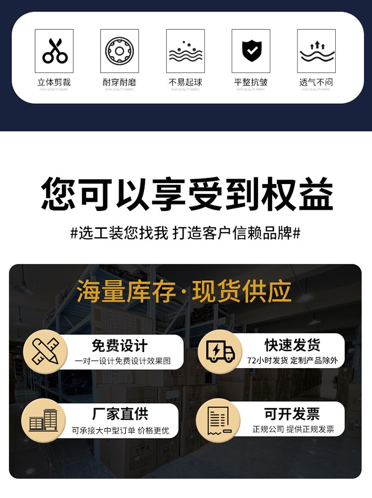 LW-8653ZR 纯棉防阻燃春秋工作服套装加厚耐磨工厂车间电焊焊工防烫劳保服(图2)