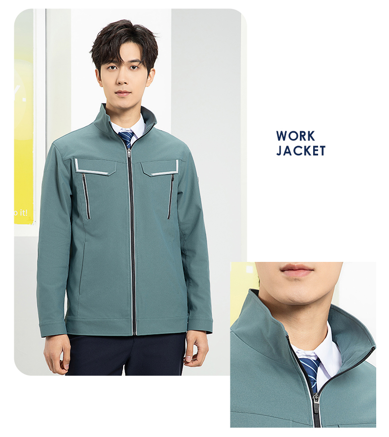 YJ-SK006 高端工作服套装定制秋冬季工服电力工厂厂服工装耐磨劳保工程服(图28)