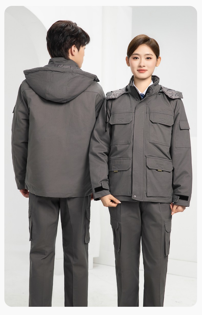RD-8605 冬季工作服棉服定制国网电力电网棉衣劳保服工装耐磨外套棉袄棉衣(图19)
